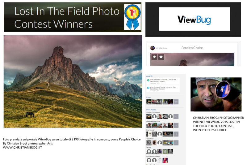 Winner of contest “Lost in the Field” – Viewbug