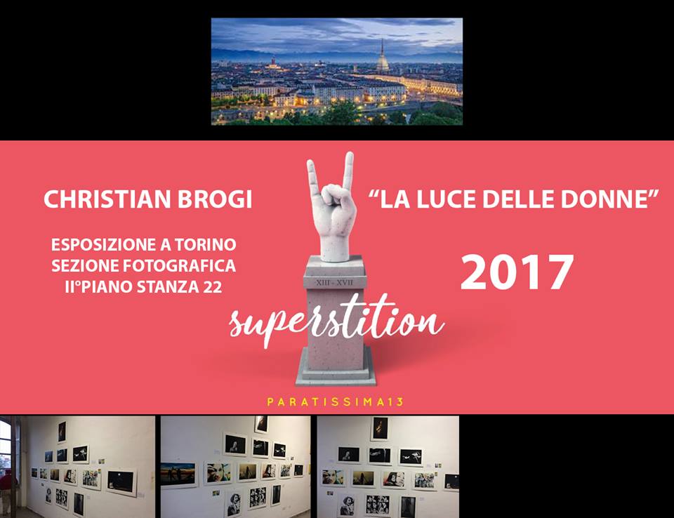 Esposizione con stanza dedicata a Christian Brogi - Paratissima XIII edizione - Torino