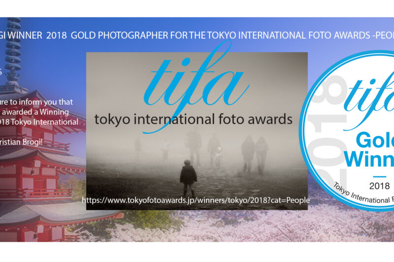 TOKYOFOTOAWARDS – WINNER GOLD Christian Brogi